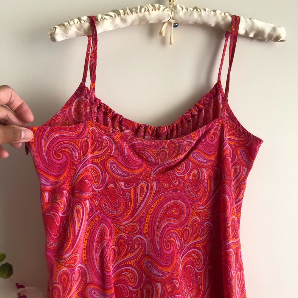 Banana Republic Paisley Tank Top Size L - Picture 9 of 15